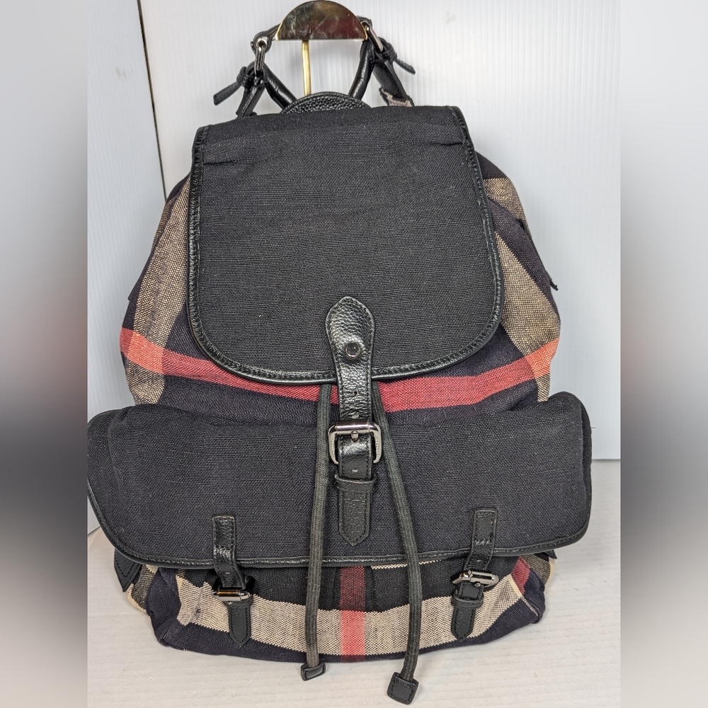 Burberry Mega Check Printed Backpack